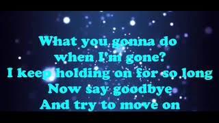 When I'm Gone by Before You Exit (Lyrics Video)