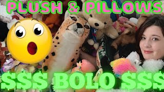 $$ BOLO ITEMS$$ Plush & Pillows, Reseller Tips Buy Low Sell High! What Plush sold for $$$ on eBay?!