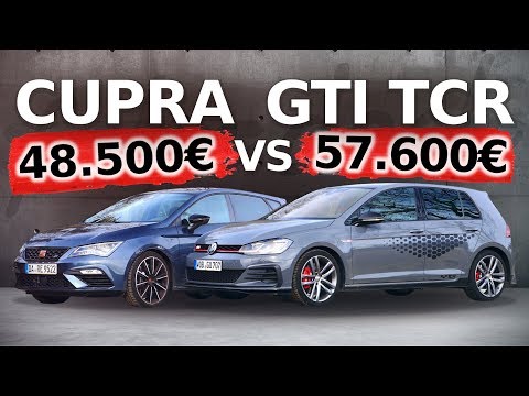 VW GOLF GTI TCR vs SEAT LEON CUPRA 290 | Motorsport for the road! Drive