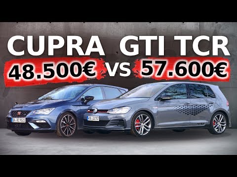 VW GOLF GTI TCR vs SEAT LEON CUPRA 290 | Motorsport für die Straße! Fahr doch