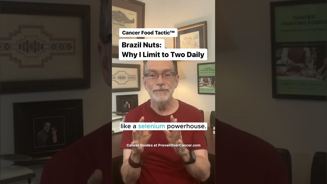 Limit 2 #brazilnuts for #cancer