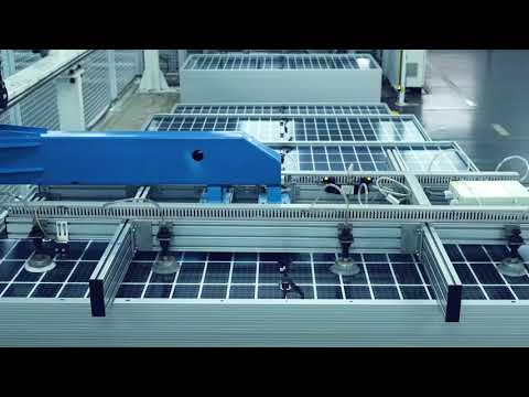 Manufacture of a solar module