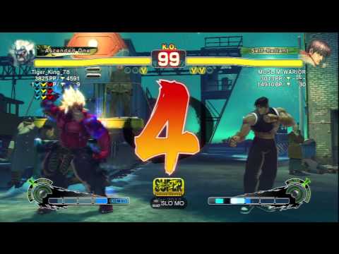 Tiger_King_78 [Oni] Vs MUSLIM-WARIOR [Guy] SSF4 AE Online Ranked Matches - PSN