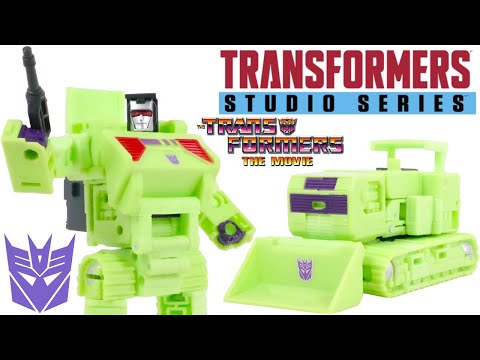 Transformers Studio Series 86 Deluxe Class Bonecrusher Review (4K)