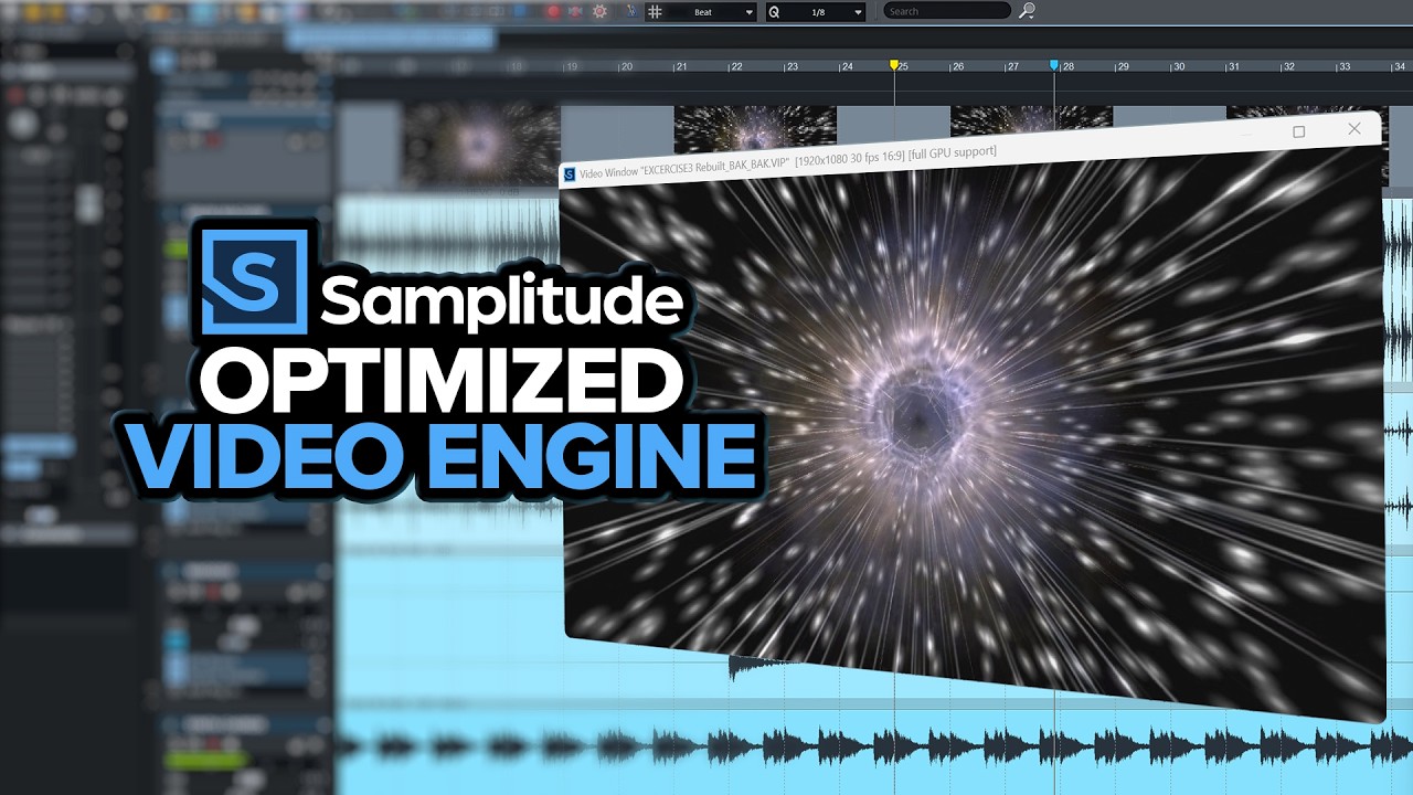 Samplitude: Optimized Video Engine