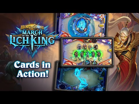 Cards in Action! March of the Lich King Gameplay Trailer thumbnail