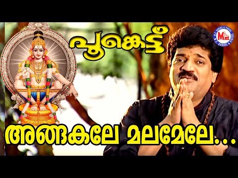 അങ്ങകലെ മലമേലേ | Angakale Malamele MG Sreekumar | Poonkettu | Ayyappa Devotional Songs Malayalam