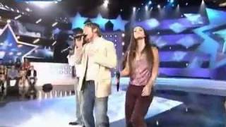 Blue feat Morganne - Sorry seems to be the hardest word and Guilty (Star Academy, 20.09.2003)