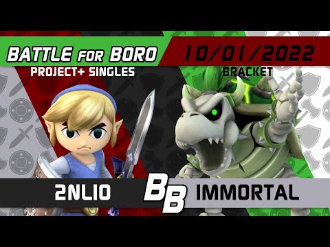 Battle for Boro #1 Round Robin - 2nLio (Toon Link) vs. Immortal (Bowser) - Project+