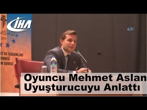 Oyuncu Mehmet Aslan Uyuşturucuyu Anlattı