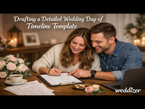 Planning the perfect wedding day starts with the perfect timeline.
