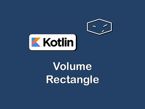 volume of rectangle in kotlin
