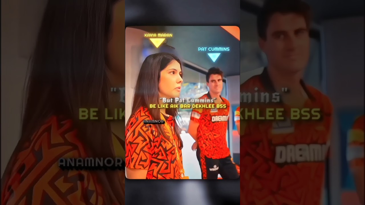 Pat Cummins Be Like-Bss AIK bar dekh lee 💥😂 #cricketwithanamnor