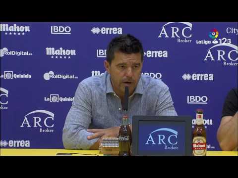 Press conference Cosmin Contra AD Alcorcón vs Nàstic (1-0)