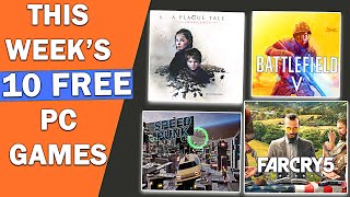This Week's 10 NEW FREE PC GAMES 😱AUGUST 2021 - Limited Time Offer Grab it NOW!!🔥 Episode #55
