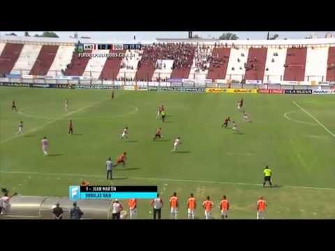 Gol de Martín. Los Andes 1 - Douglas 2. Fecha 9. B Nacional. FPT.