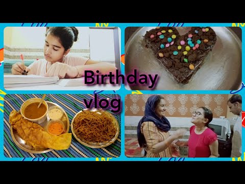 Birthday special vlog 🥳|| Home made cake || Aanchal yadav ||