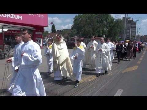 Tijelovo 2016. u župi sv. Josipa