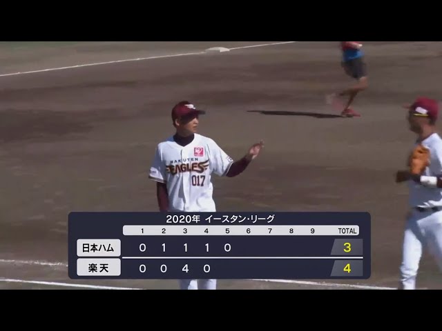 【ファーム】イーグルス・王 嬉しいイースタン・リーグ初勝利!! 2020/8/26 E-F(ファーム)