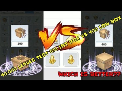 [RO LABYRINTH GUIDE] 40,000 YGG LEAVES TEST 100 INT GEAR BOX VS 400 LOW GEAR BOX