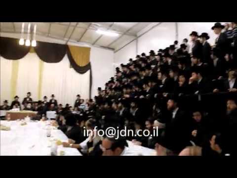 Kretchnif Rebbe Commemorating His Father's Yahrtzeit - Tammuz 5773
