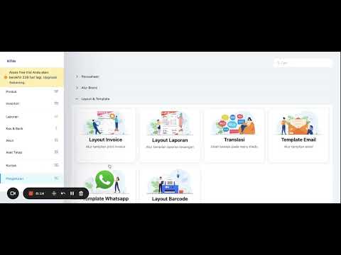 Fitur Setting Ukuran Logo pada Layout Laporan