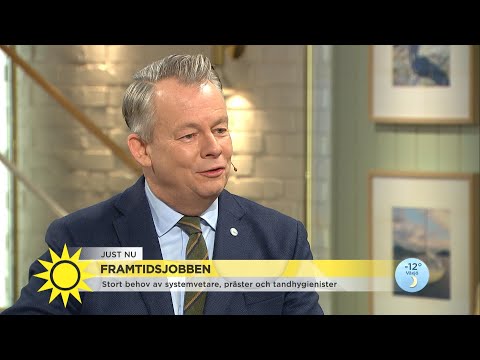Här är yrkena som ger störst chans till jobb: ”En akademisk utbildning är en b… - Nyhetsmorgon (TV4)