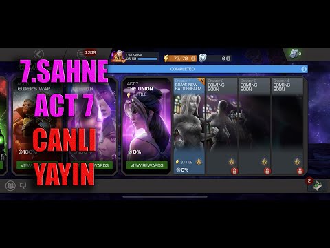 7. SAHNE BETA (ACT 7 BETA) CANLI !!!!