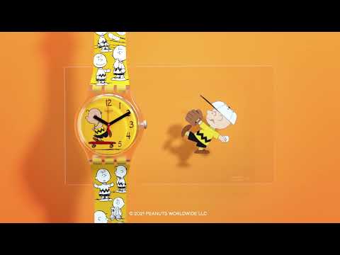 Chuck, Charles and Charlie Brown are here with #SwatchPeanuts.