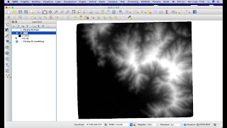 Tutorial QGIS come creare il DEM per interpolazione da curve di livello e punti quotati con QGIS 2.1