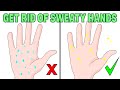 How to naturally prevent sweaty hands in less than 4 minutes