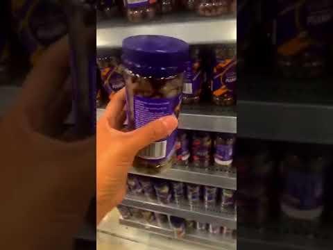 ASMR cadbury sultanas #satisfying #shorts #asmr #chocolate #cadbury #sultanas