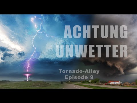 ATTENTION SEVERE WEATHER with tornado alert and 10 cm HAIL / Thunderstorm with heavy LIGHTNING