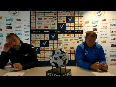 Presskonferens IFK - FC Haka