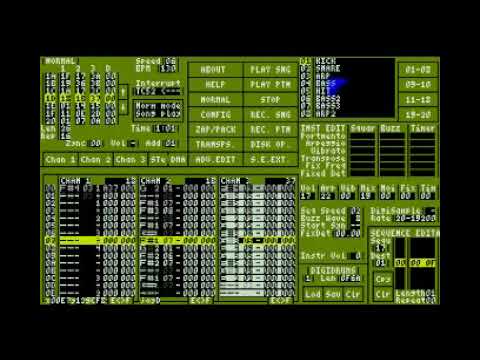 Atari ST YM Music : Brain Damaging Arps