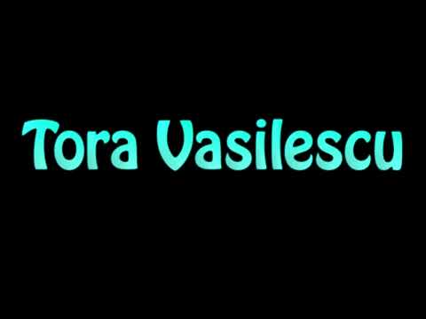 Learn How To Pronounce Tora Vasilescu