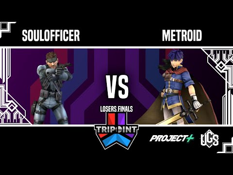 Tripoint Smash 204 - Losers Finals- SoulOfficer(Snake) Vs. metroid(Ike)