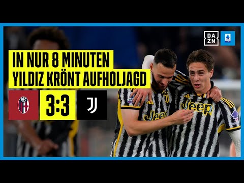 Riesen-Comeback der Alten Dame kurz vor Schluss: Bologna - Juventus 3:3 | Serie A | DAZN Highlights