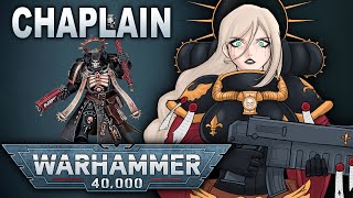 【WH40K MINI PAINTING】 shading the Primaris Chaplain!