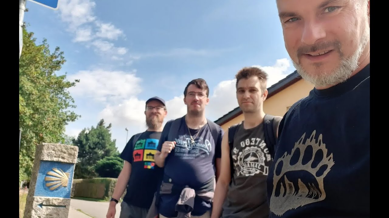 ⬜🟩⬜ Parthewanderweg mit den LeipzigBären von Borsdorf nach Taucha