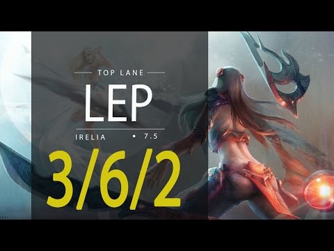 LOL ProTV - Lep - IRELIA TOP vs RUMBLE (16/03/2017)