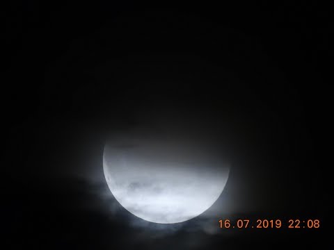 Lunar eclipse timelapse 16/07/2019