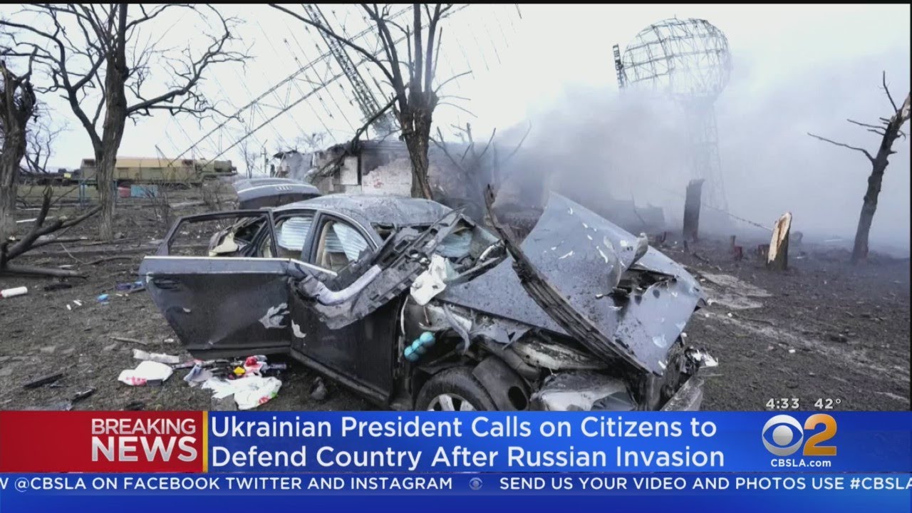 Ukraine Confirms Russia's Full-Scale Invasion Has Begun