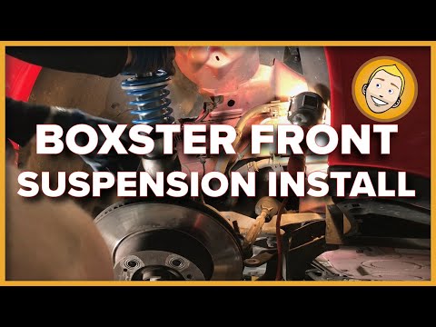 How to INSTALL SUSPENSION on a Porsche Boxster 986 DIY (FRONT) - (Project 63)