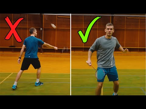 Don't do BACKHAND, do this - Around The Head Smash BADMINTON Tutorial