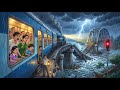 Train Journey To Grandmother S House Bridge Collapsed On The Way Train Stopped Suddenly 90s N