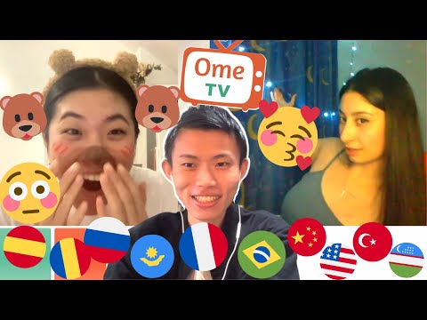 Strangers REACT to Asian Guy Speaking Portuguese, Russian, French and MORE! - Omegle