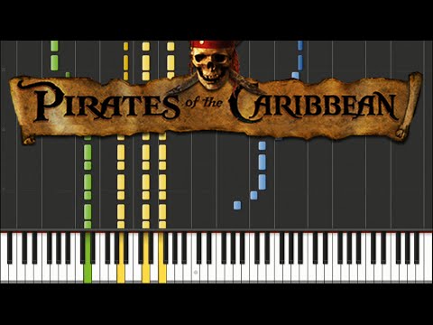He's A Pirate - Klaus Badelt piano tutorial