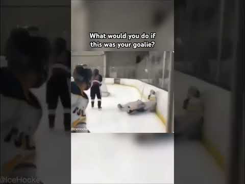 Always have your goalie’s back! #nhl #hockey #icehockey #goalie #hockeylife #foryou #shorts