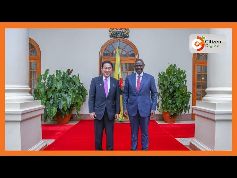 President Ruto holds bilateral talks with Japan Prime Minister Fumio Kishida